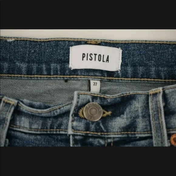 $108 Pistola Revolve Womens Shorts Jeans Denim Winston High Rise 27