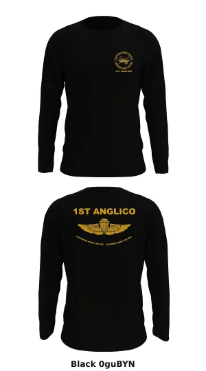 1st ANGLICO Store 1 Core Men's LS Performance Tee - 0guBYN