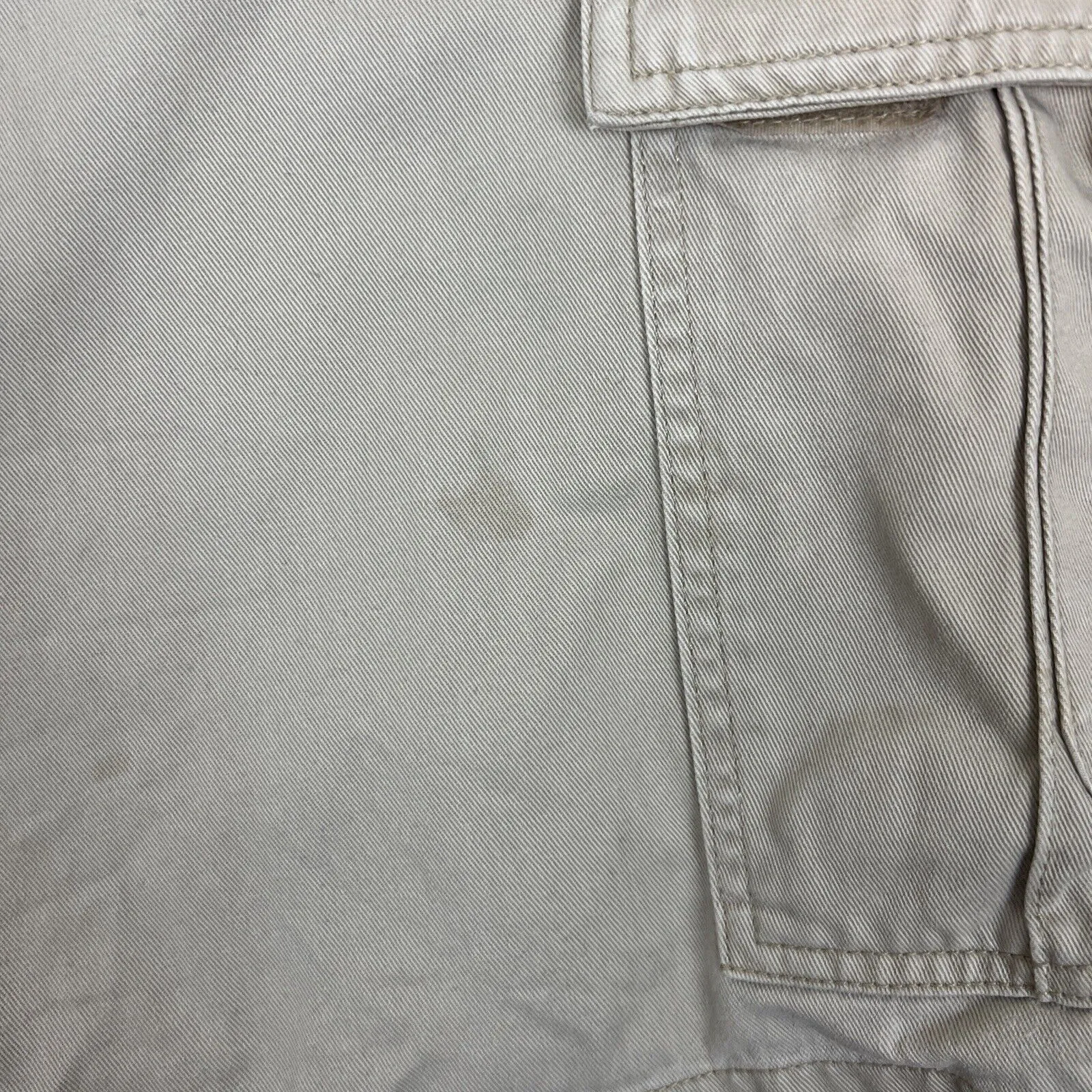 661 Freestyle Racing Mens Beige Cargo Shorts Size 32