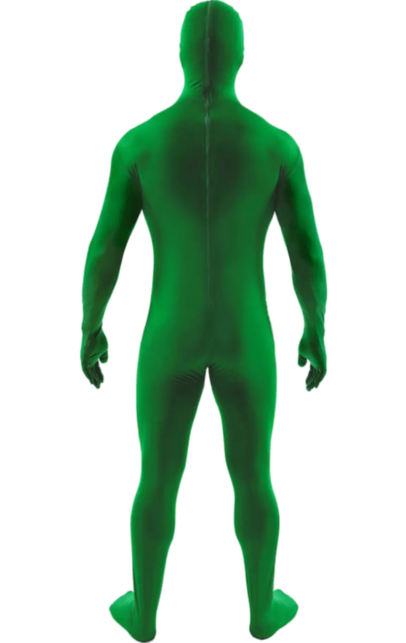 Adult Green Second Skin Suit