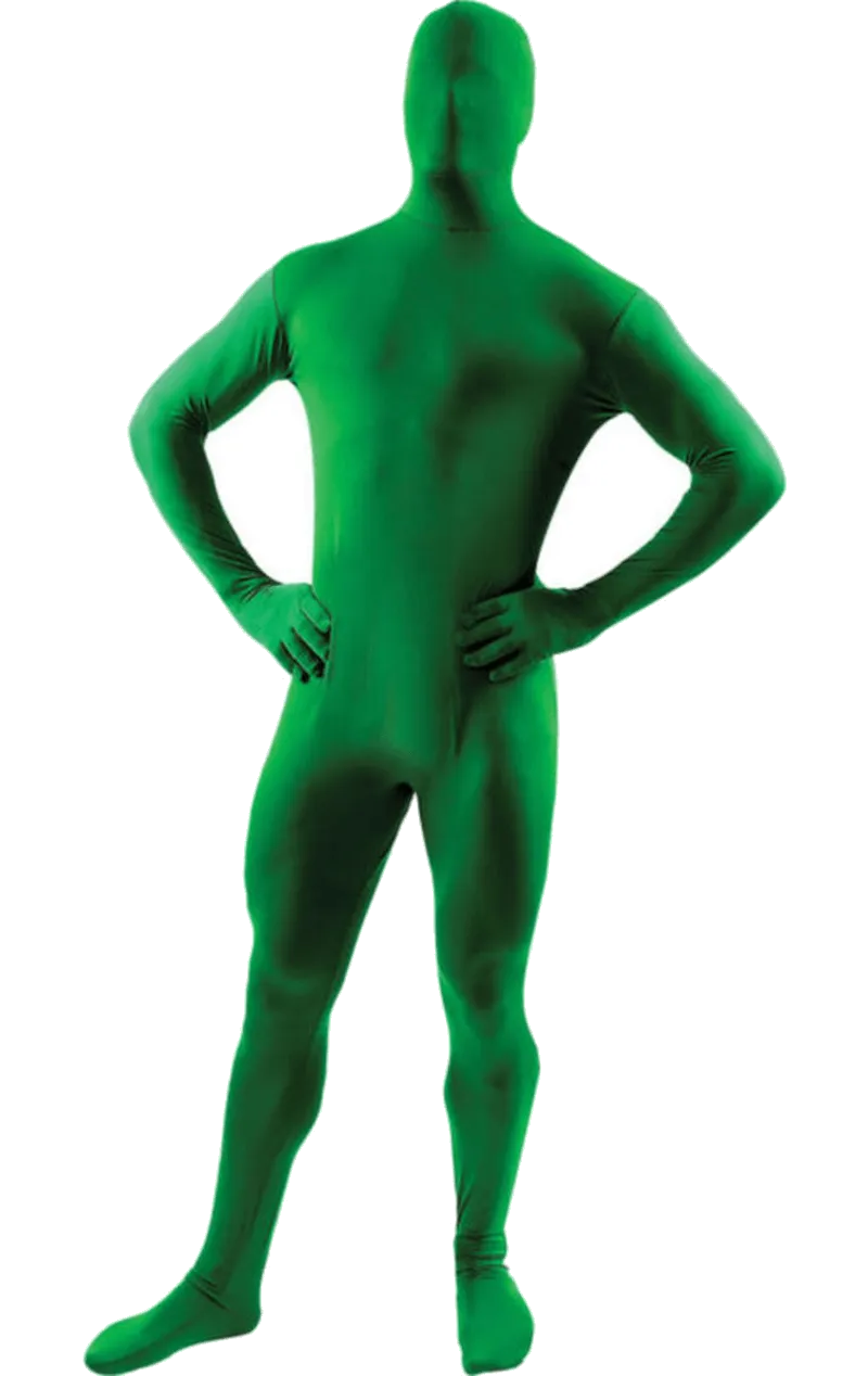 Adult Green Second Skin Suit
