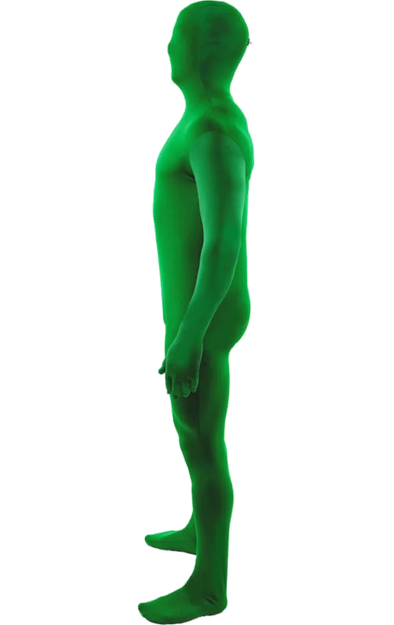 Adult Green Second Skin Suit