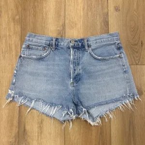 🌟AGOLDE🌟 CUT OFF DENIM SHORTS LIGHT WASH SZ 28