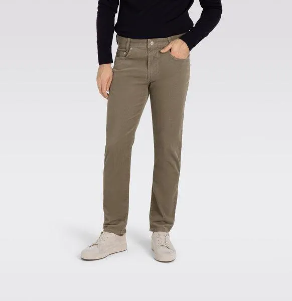 ARNE PIPE MICRO CORD JEANS - GINGER BROWN