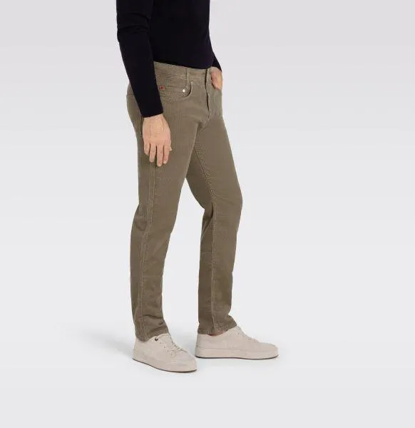 ARNE PIPE MICRO CORD JEANS - GINGER BROWN