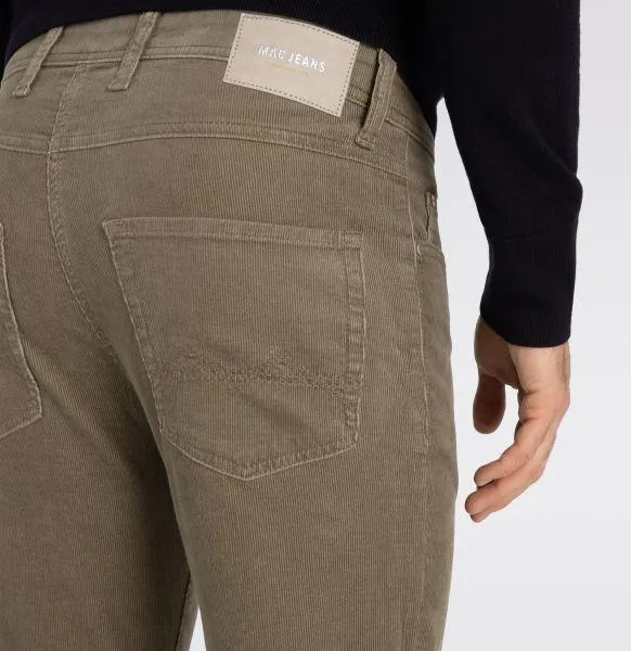 ARNE PIPE MICRO CORD JEANS - GINGER BROWN