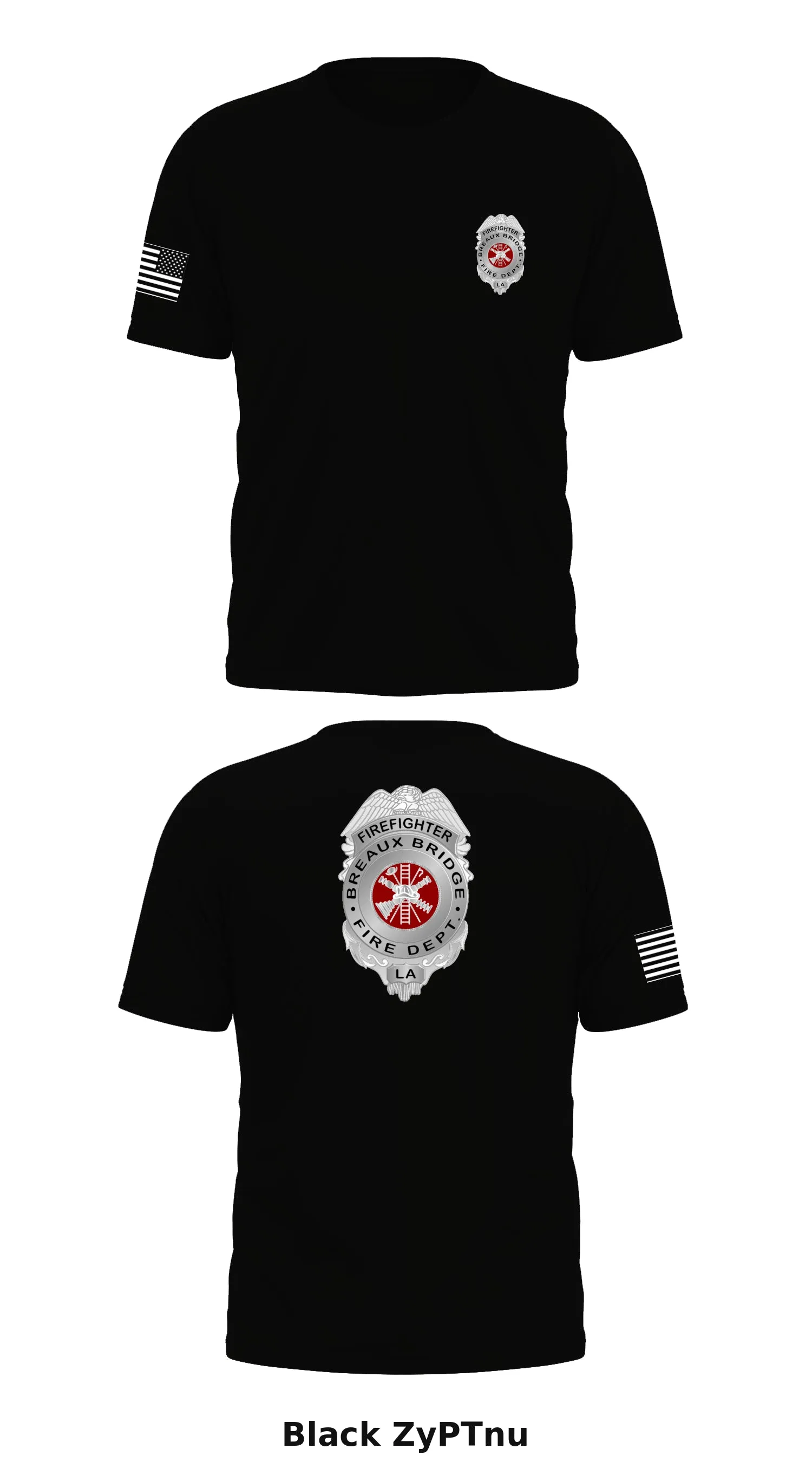 Breaux Bridge vol fire co Store 1 Core Men's SS Performance Tee - ZyPTnu