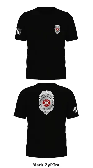 Breaux Bridge vol fire co Store 1 Core Men's SS Performance Tee - ZyPTnu