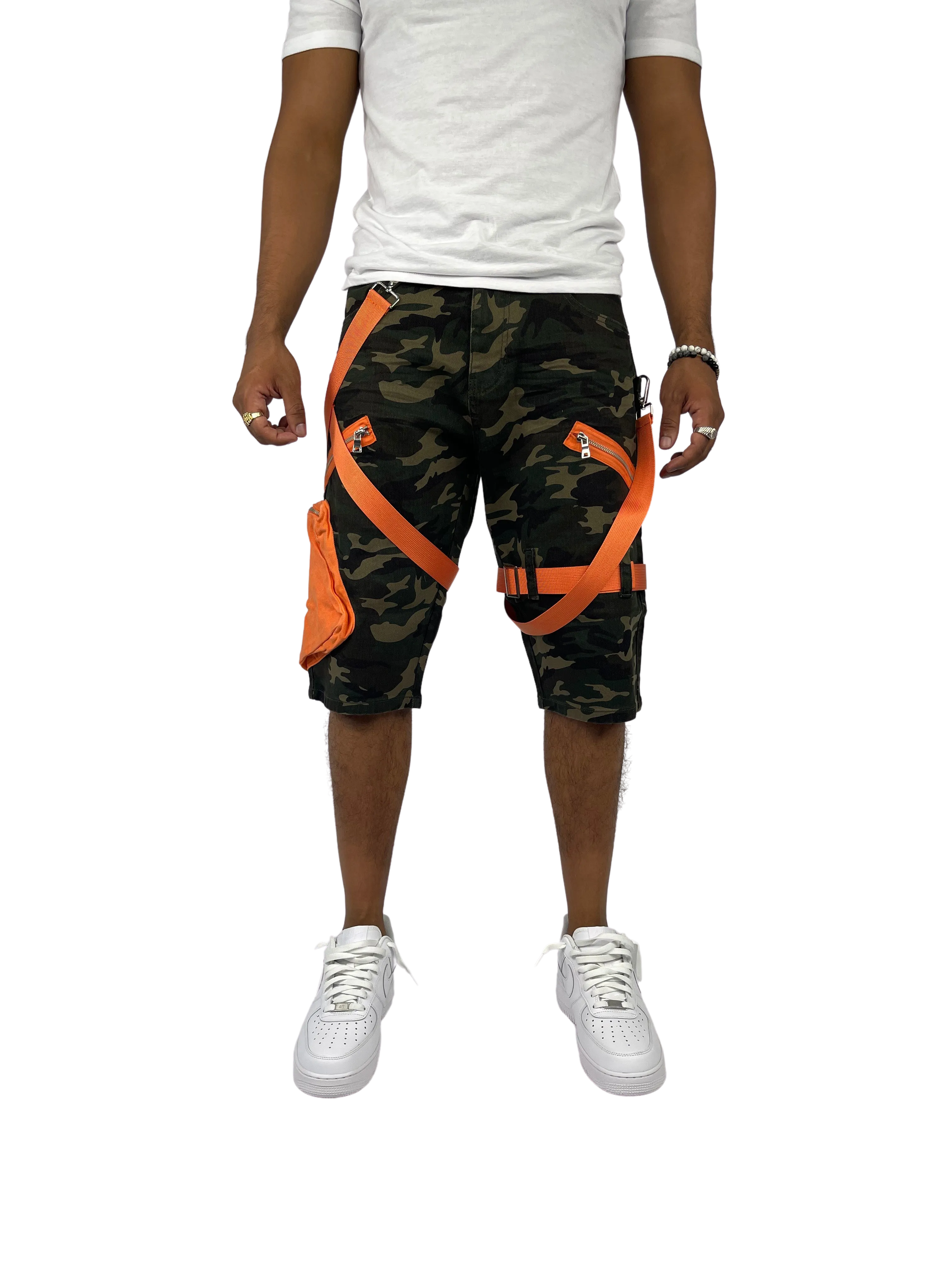 BTS222271: Strap Cargo Shorts
