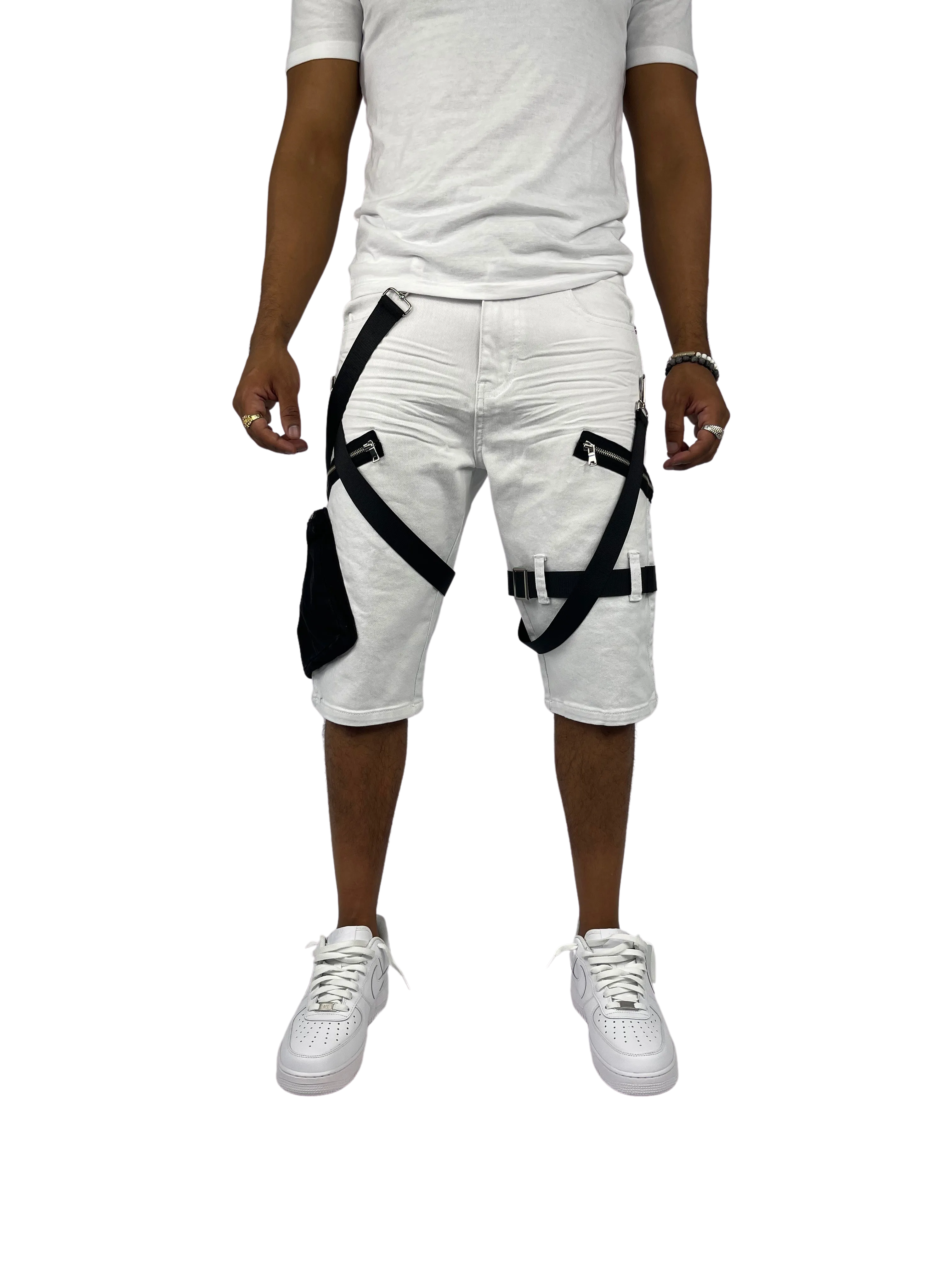 BTS222271: Strap Cargo Shorts