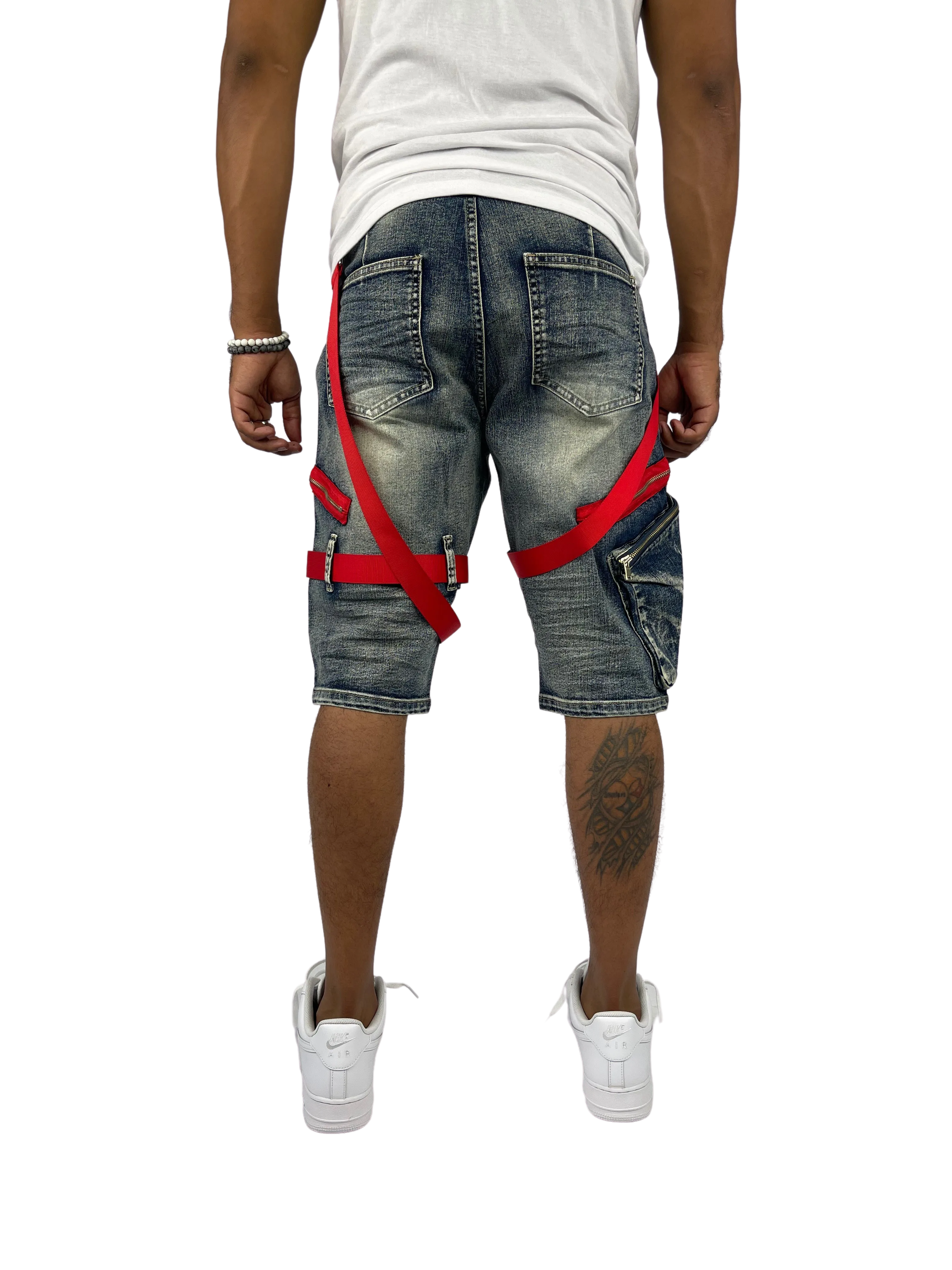 BTS222271: Strap Cargo Shorts