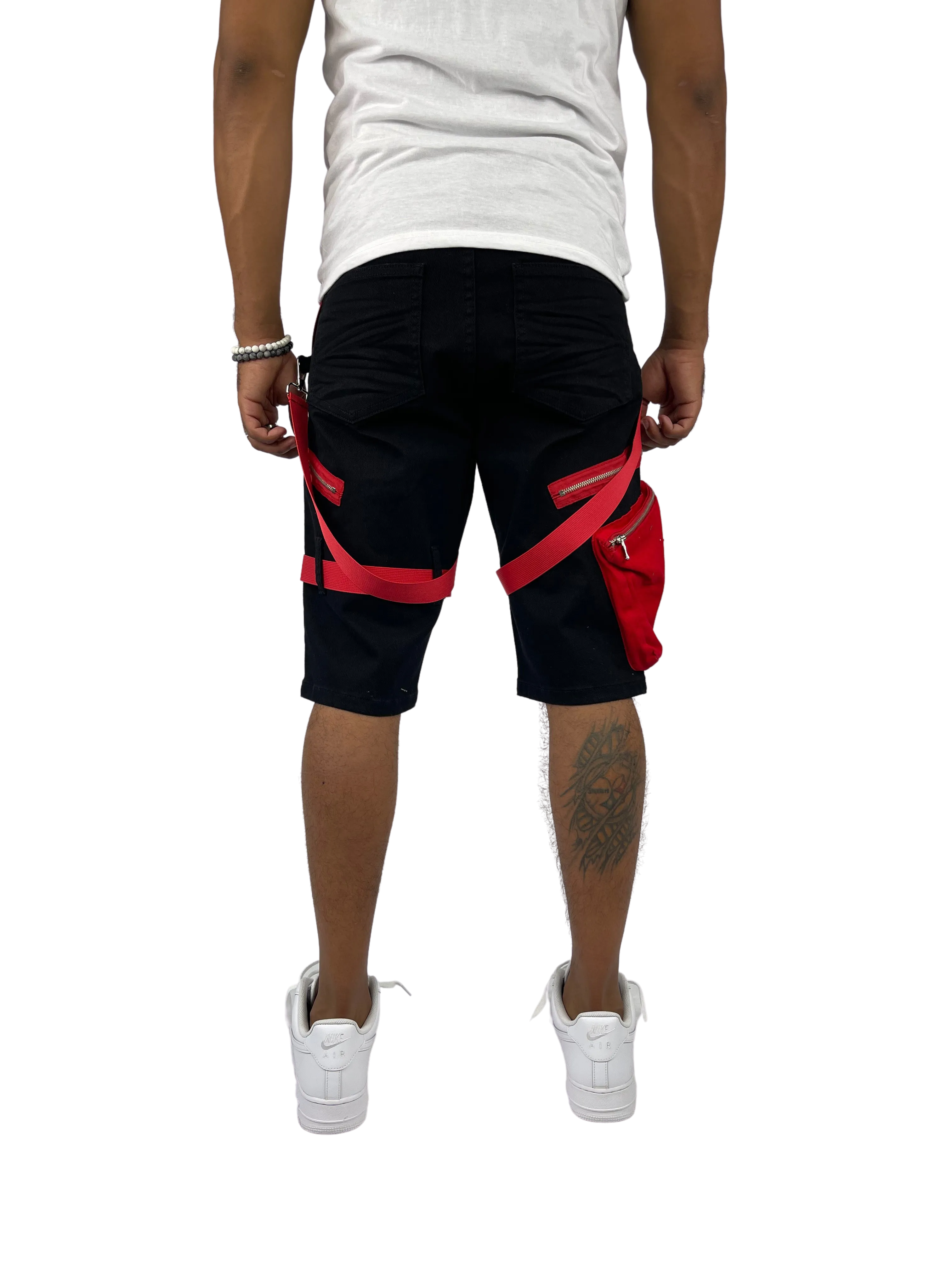 BTS222271: Strap Cargo Shorts