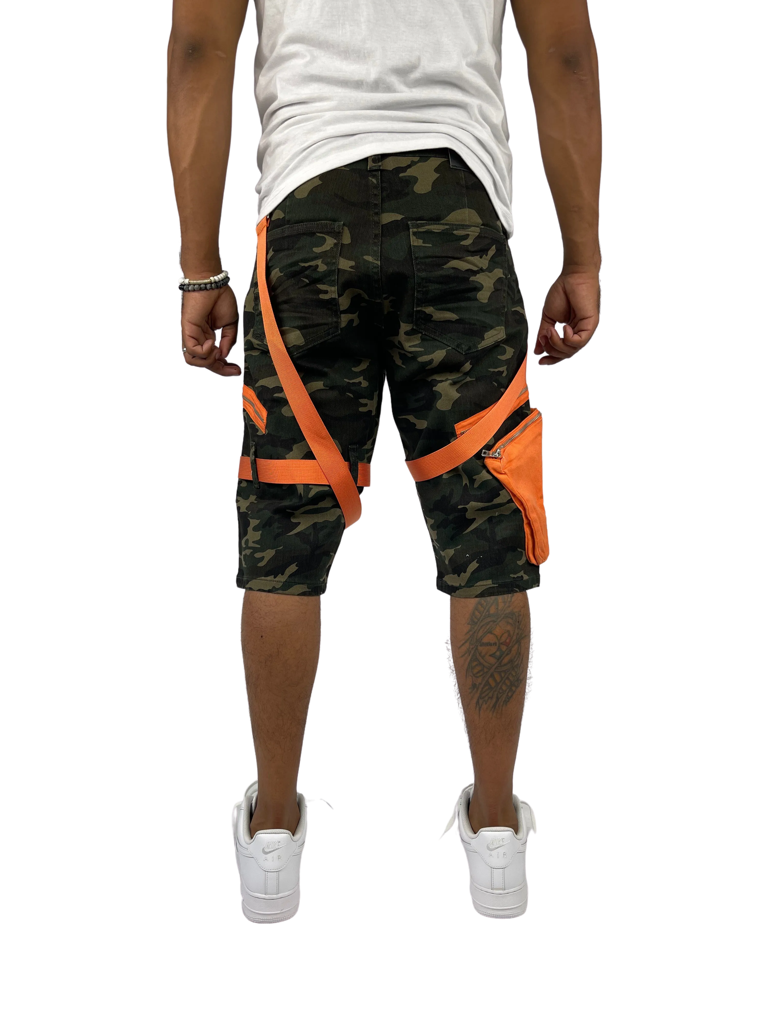 BTS222271: Strap Cargo Shorts