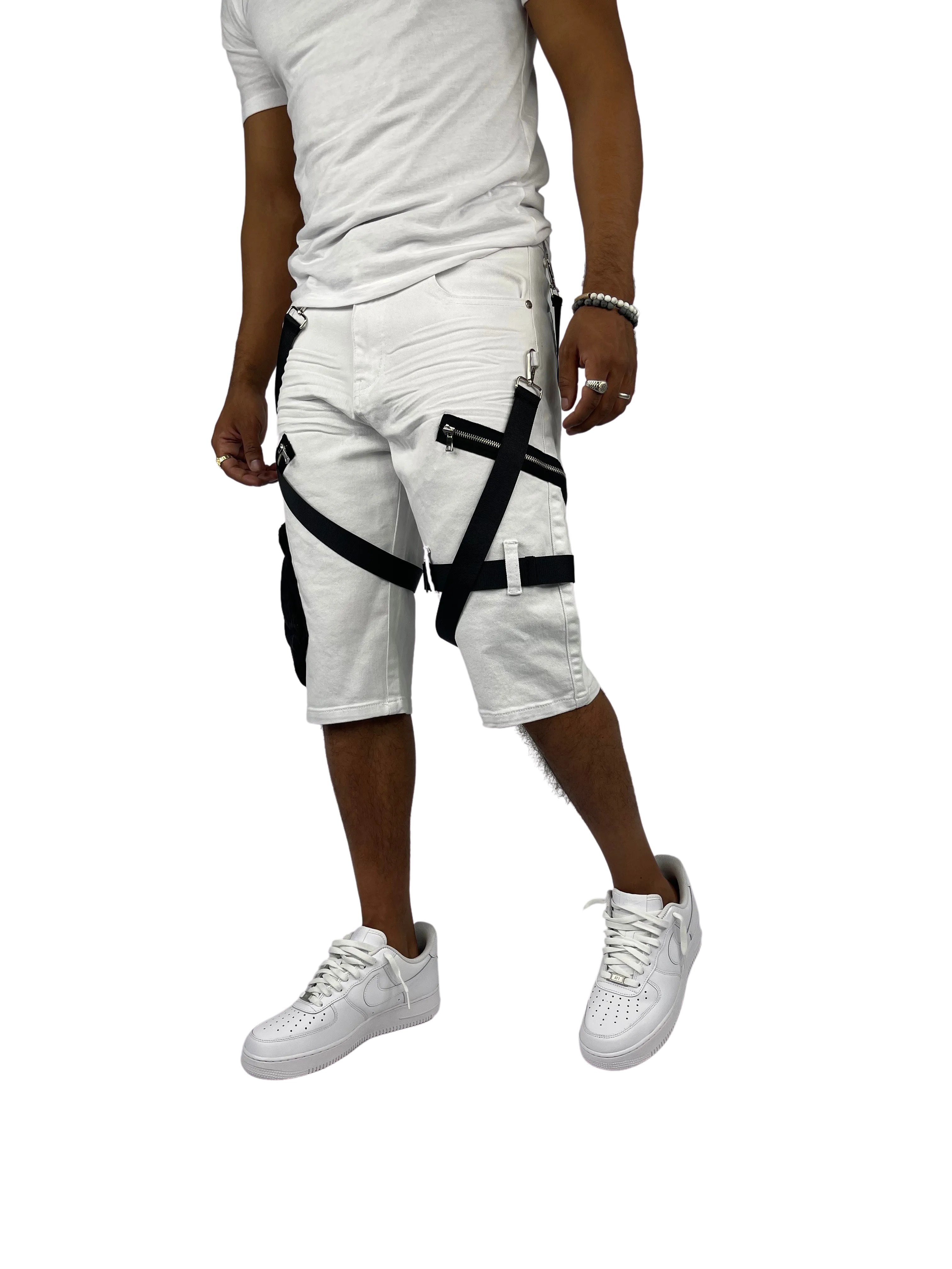 BTS222271: Strap Cargo Shorts