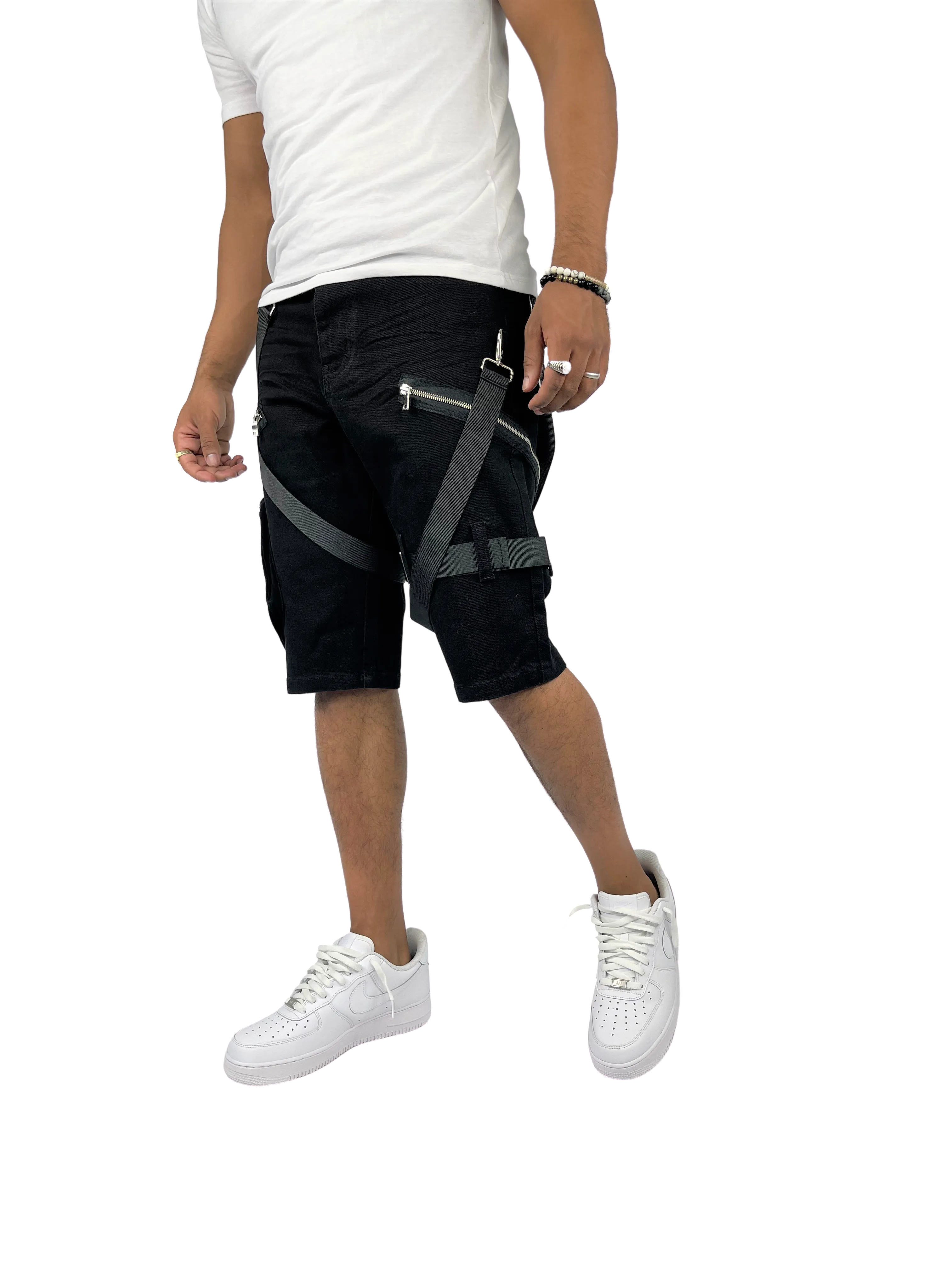 BTS222271: Strap Cargo Shorts
