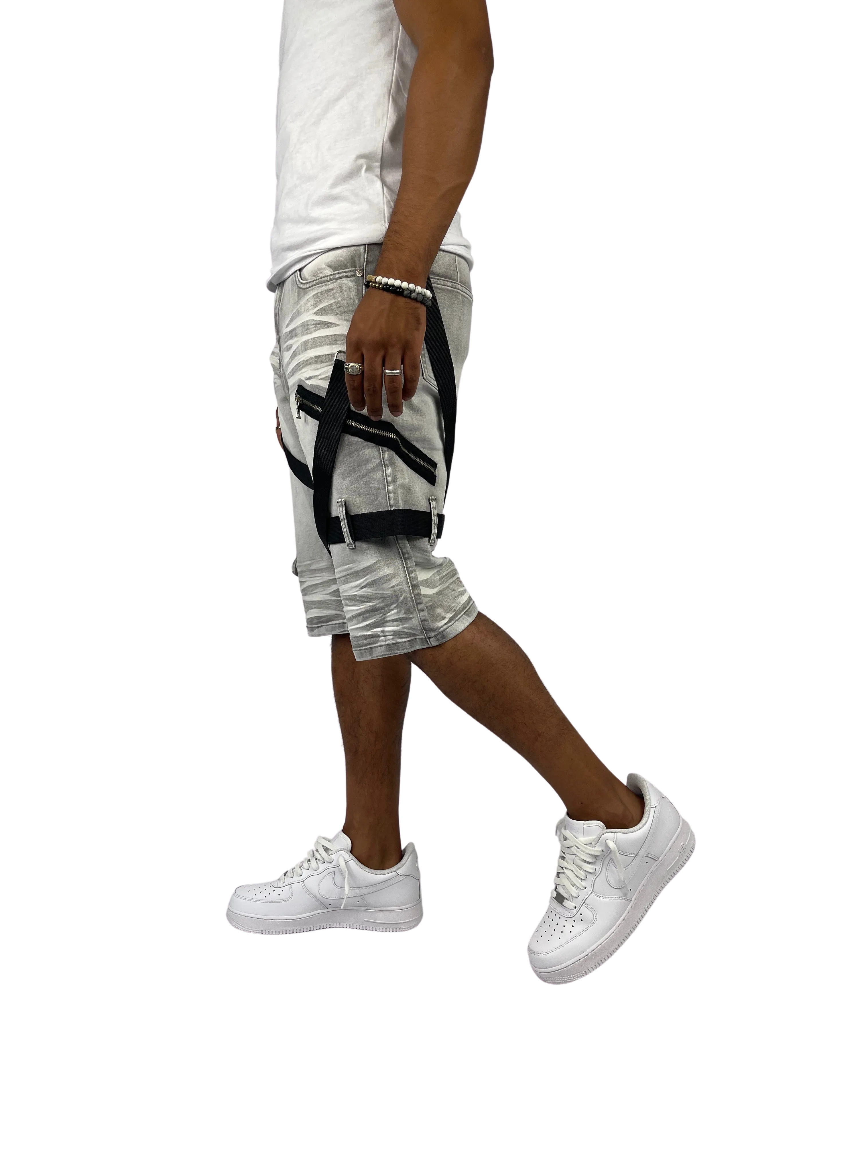BTS222271: Strap Cargo Shorts