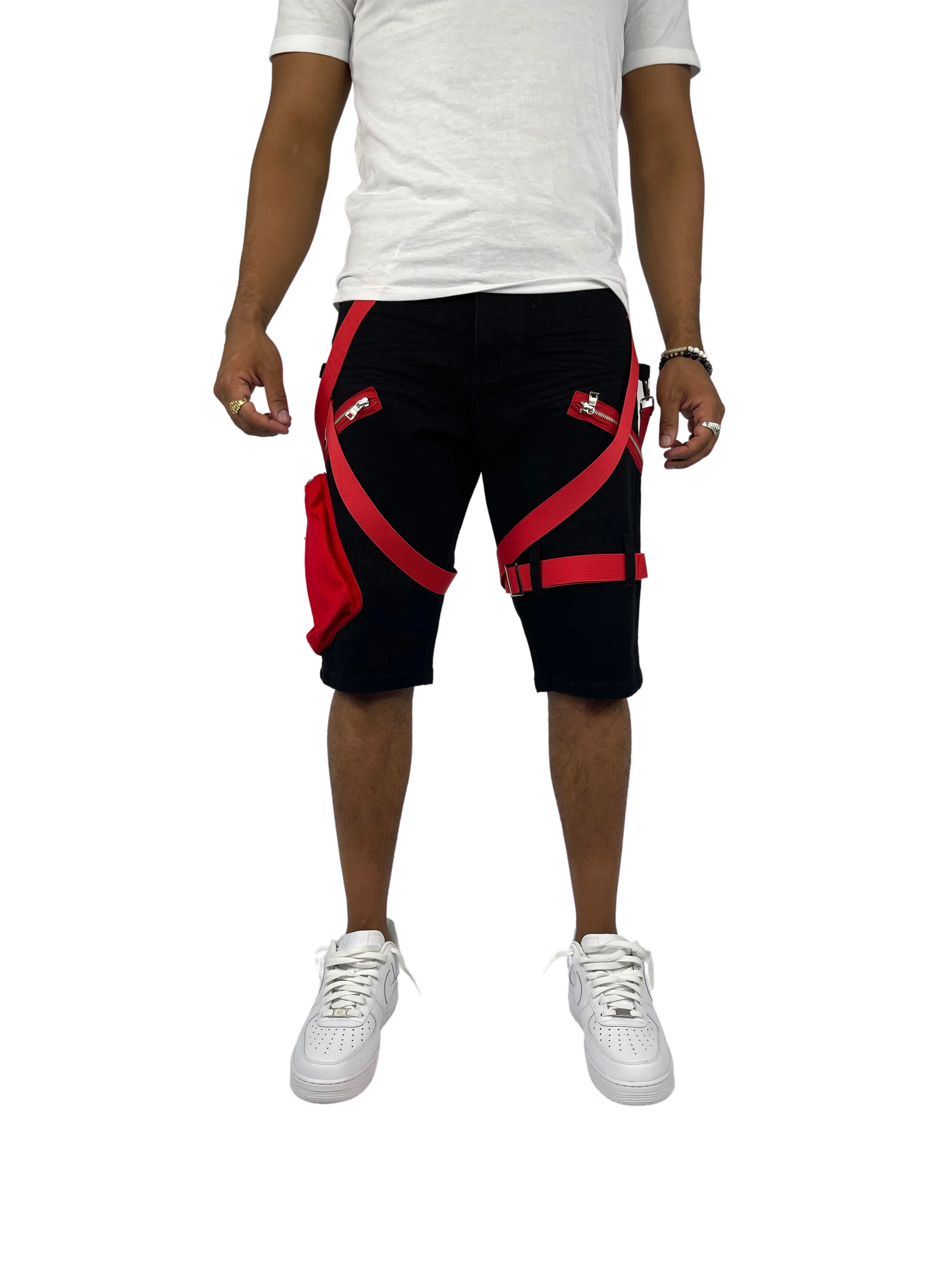 BTS222271: Strap Cargo Shorts