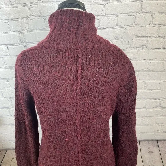 Calvin Klein Maroon Cowl Neck Sweater Dress size Small NWOT