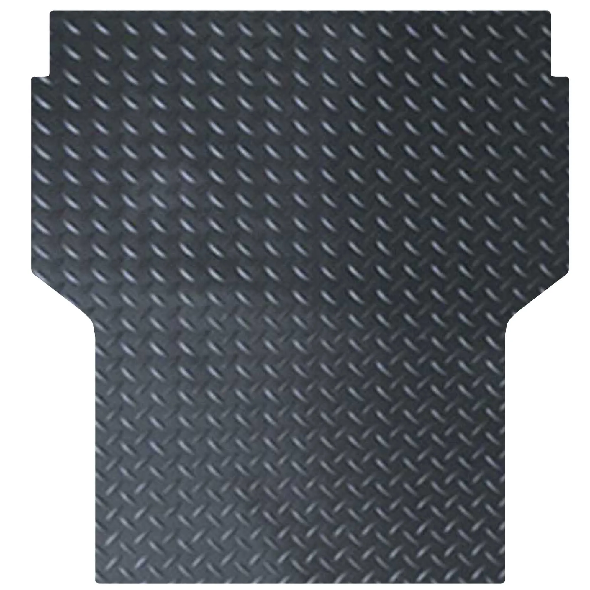 Checker Plate Rubber Ute Mat To Fit GWM Cannon Dual Cab (2020 to Current) - Suits Spray On Liner Or No Liner