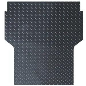 Checker Plate Rubber Ute Mat To Fit GWM Cannon Dual Cab (2020 to Current) - Suits Spray On Liner Or No Liner