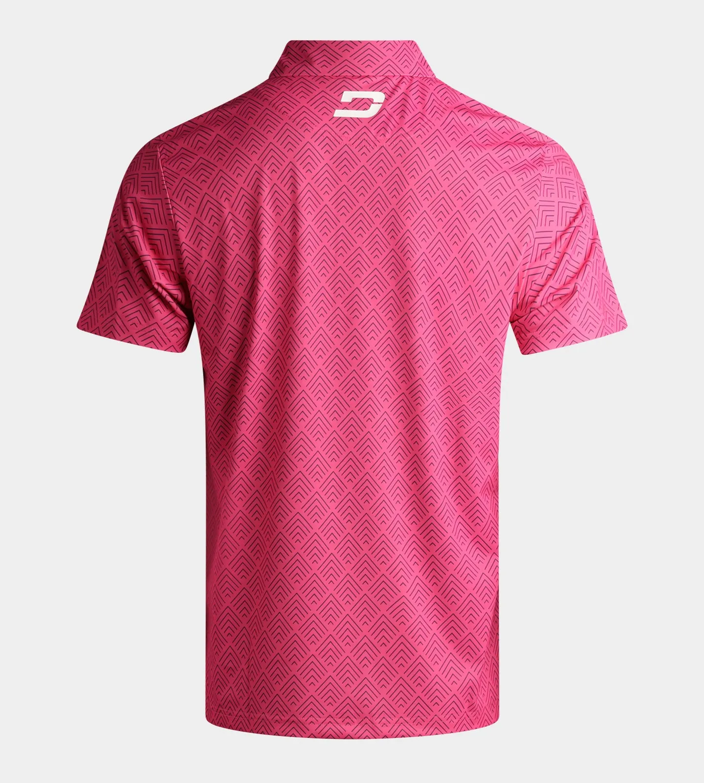 CHEVRON POLO - PINK
