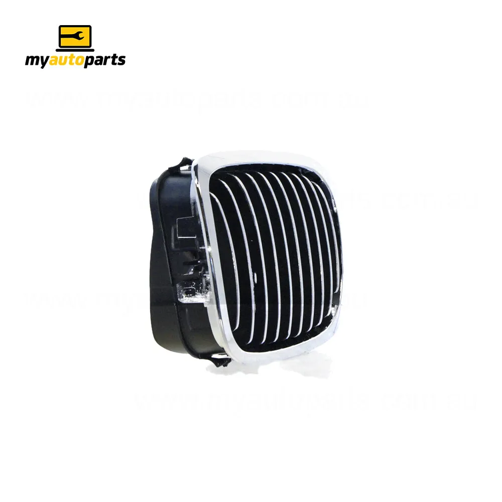 Chrome Grille Passenger Side Aftermarket Suits BMW 3 Series E46 Coupe & Cabrio 2003 to 2005