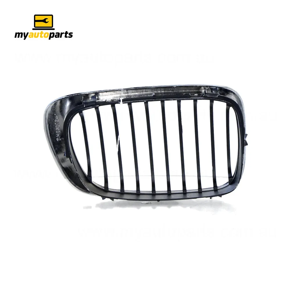 Chrome Grille Passenger Side Aftermarket Suits BMW 3 Series E46 Coupe & Cabrio 2003 to 2005