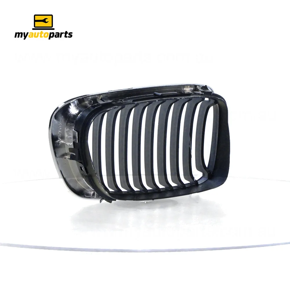 Chrome Grille Passenger Side Aftermarket Suits BMW 3 Series E46 Coupe & Cabrio 2003 to 2005