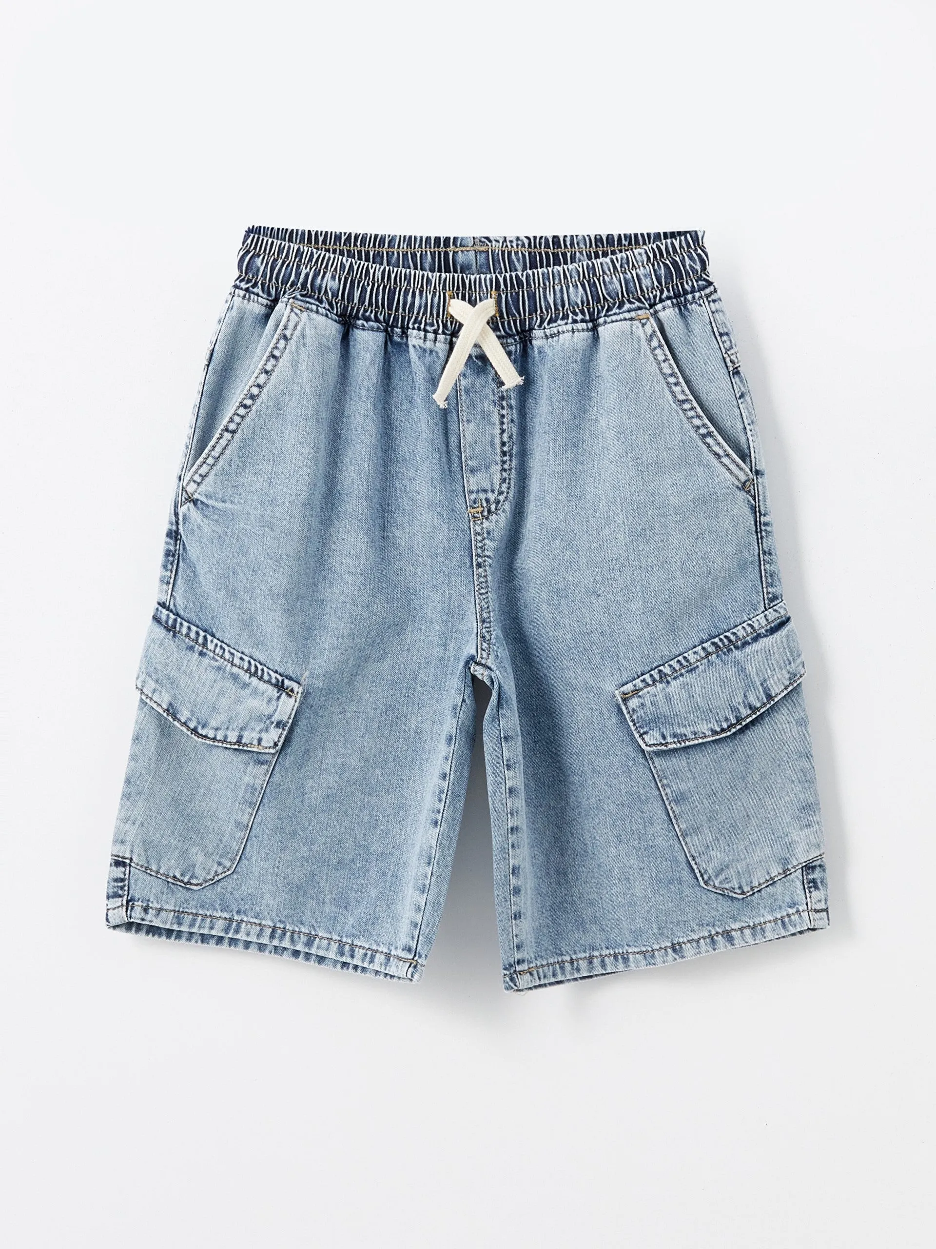 Comfortable Fit Boy Jean Bermuda