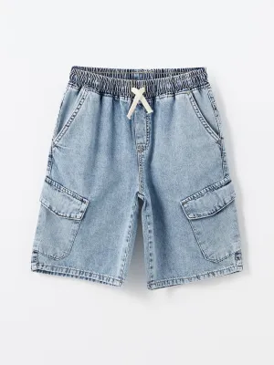 Comfortable Fit Boy Jean Bermuda