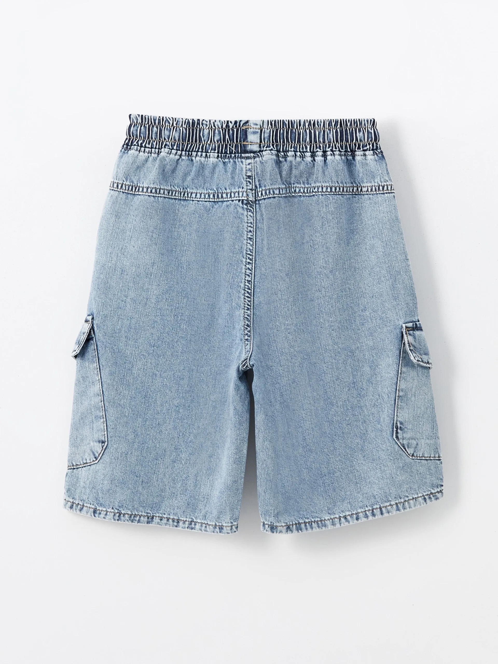 Comfortable Fit Boy Jean Bermuda