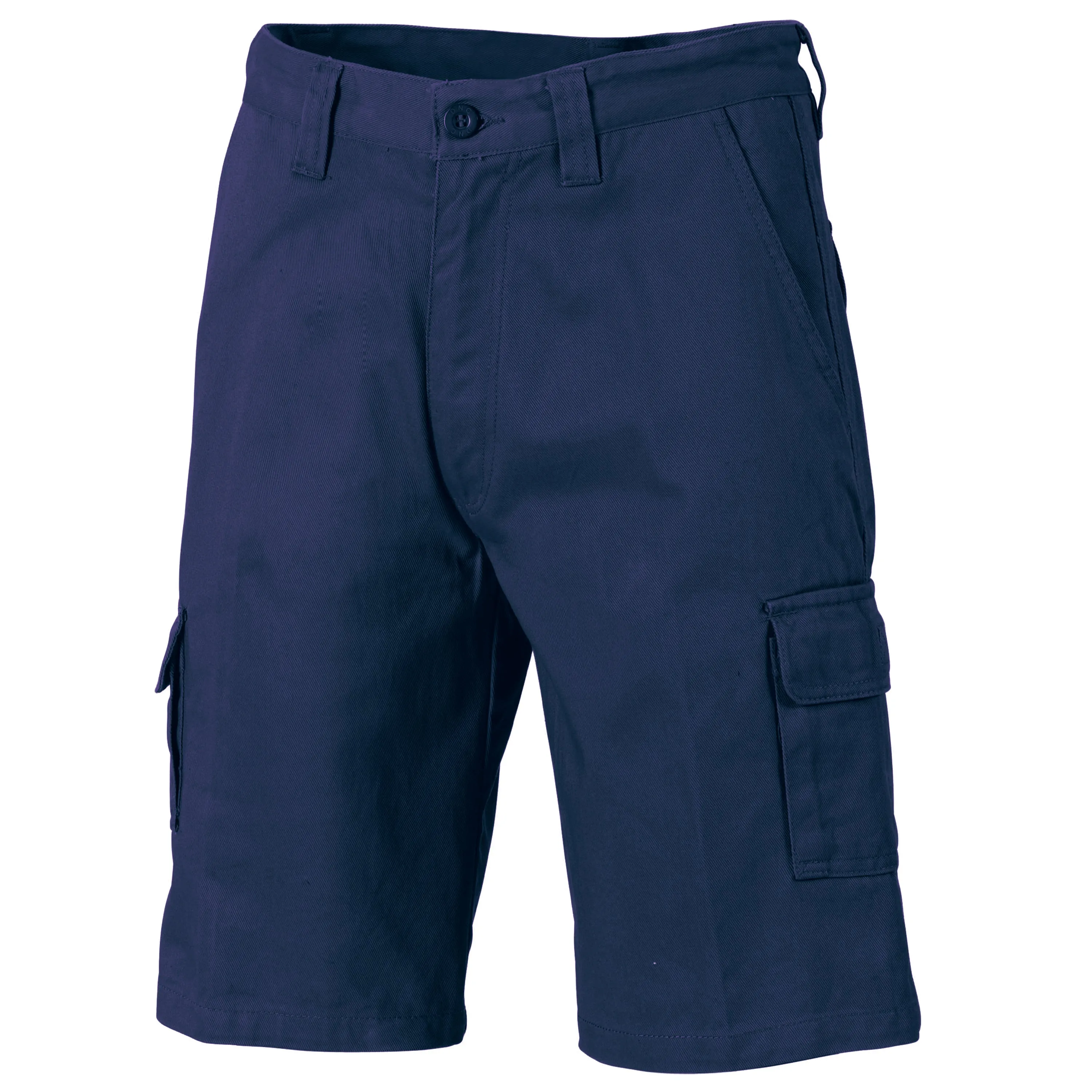 DNC Cotton Drill Cargo Shorts - Navy 97R