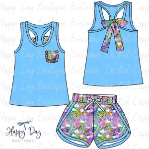 Figment Tank & Short Girl's Set