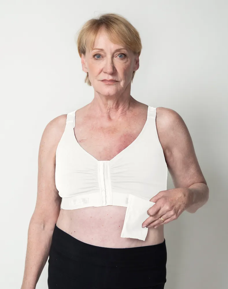 Front Closure Post Surgical Bra