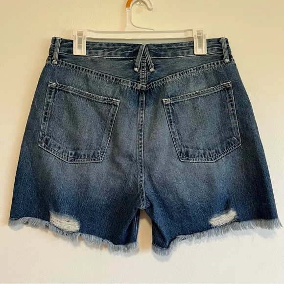 Good American High Waist Cutoff Denim Shorts Women’s Size 8 / 29