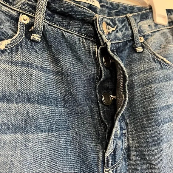 Good American High Waist Cutoff Denim Shorts Women’s Size 8 / 29
