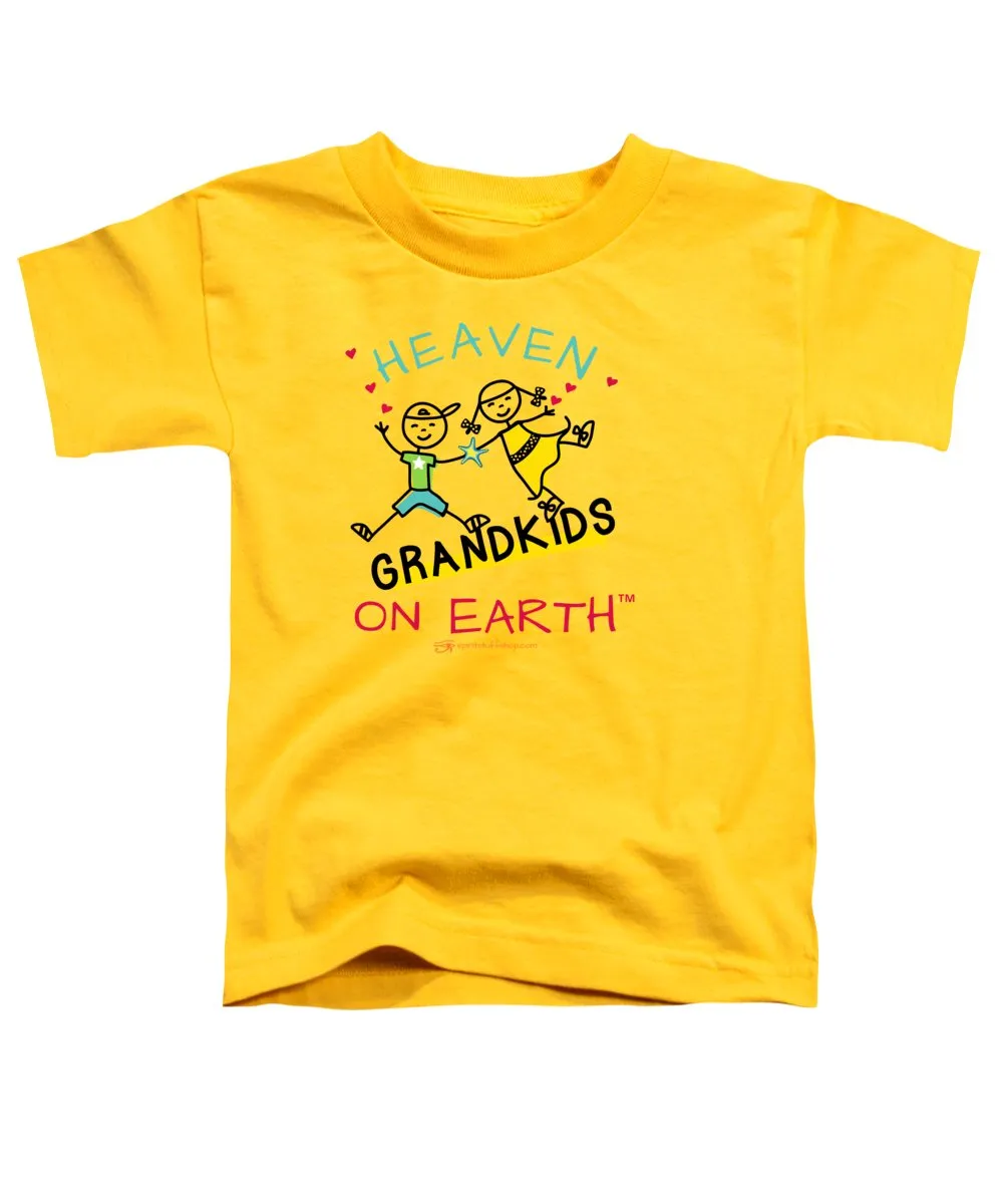 Grandkids Heaven on Earth - Toddler T-Shirt