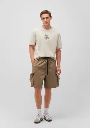 Green Cargo Shorts