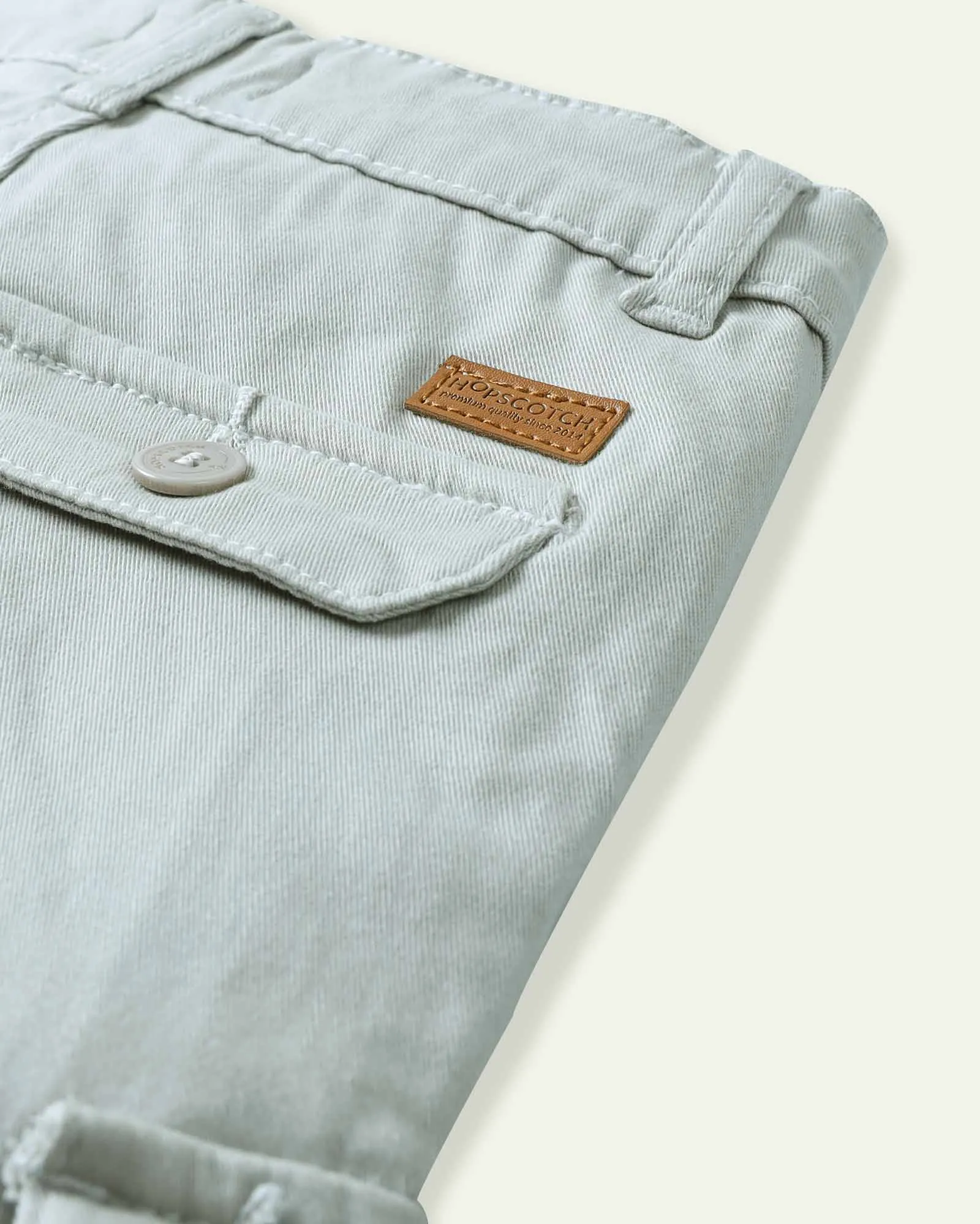 Grey Cargo Shorts