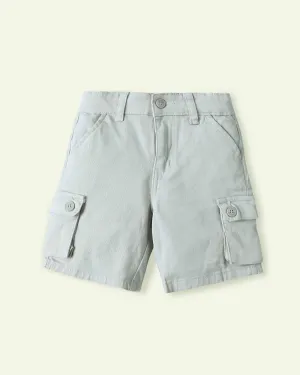 Grey Cargo Shorts