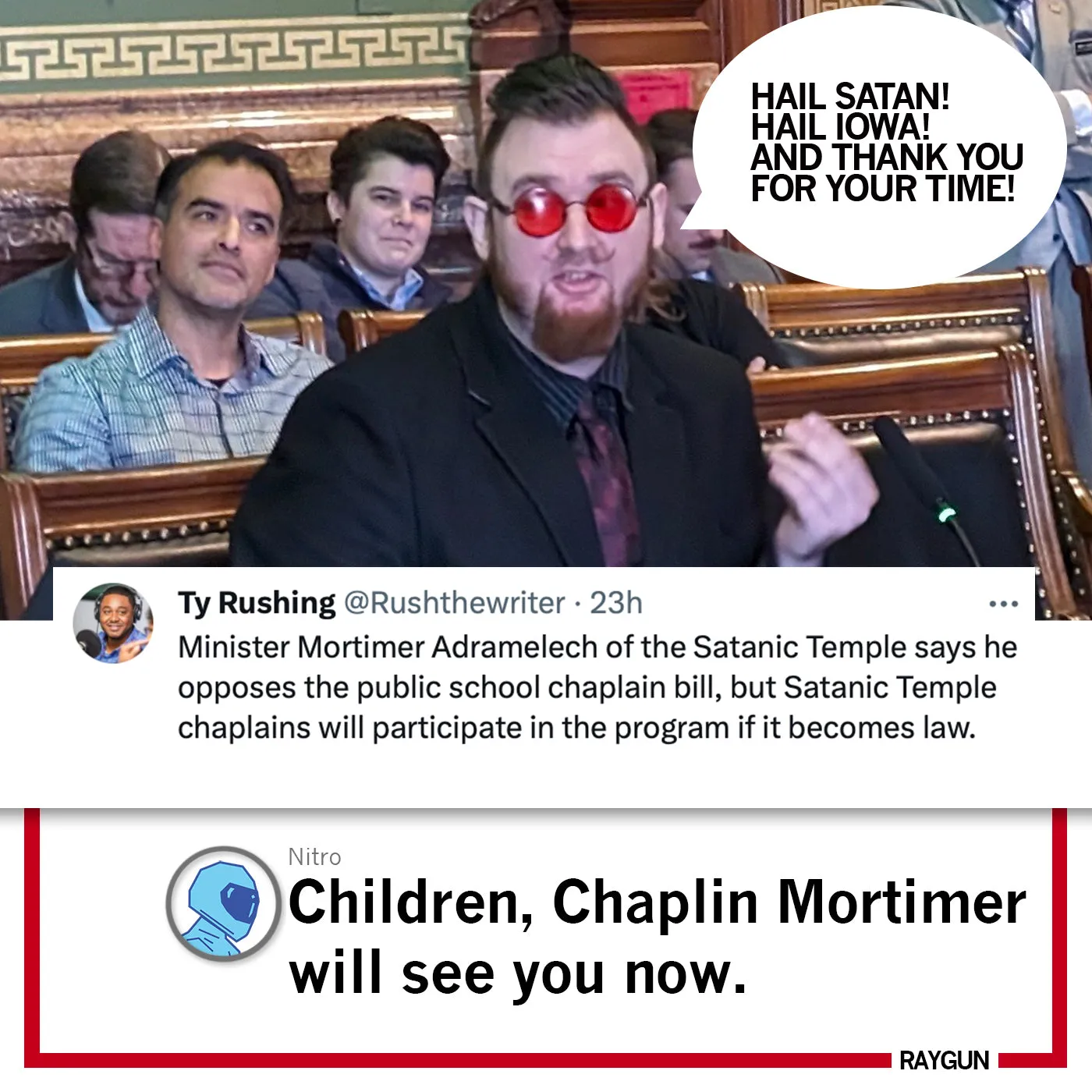 Hail Satan Hail Iowa
