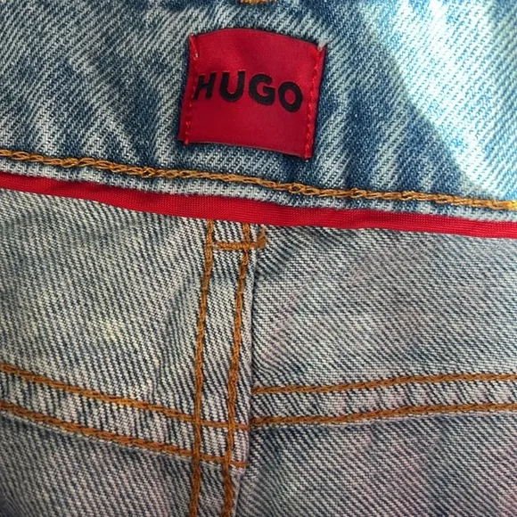 Hugo NWT denim shorts women’s 27 button fly