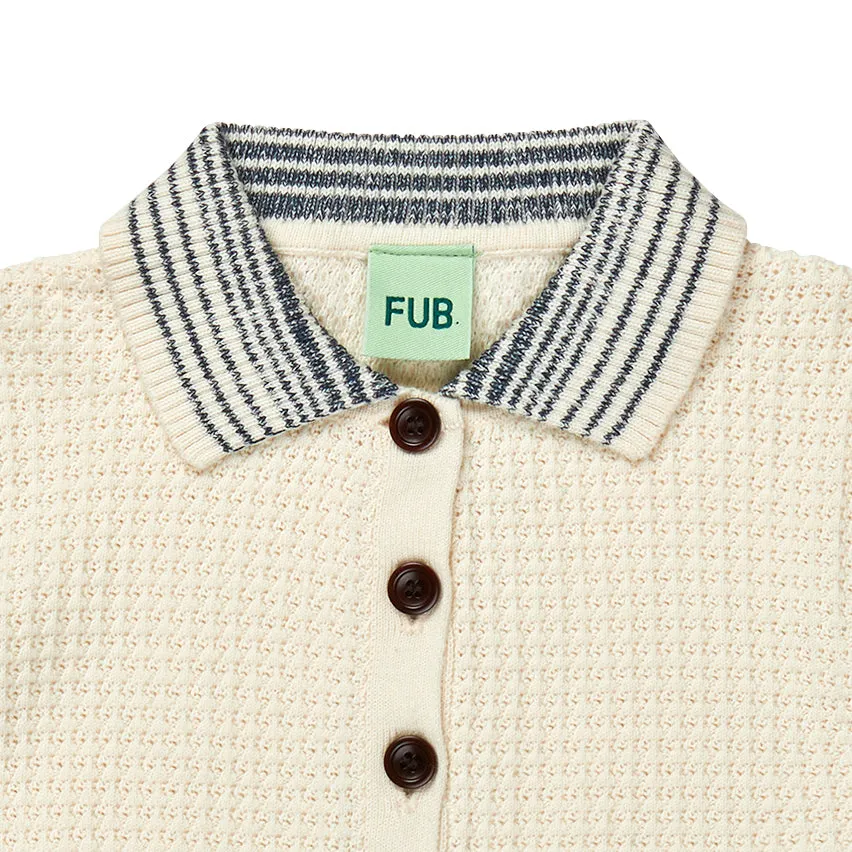 Ivory Cotton Polo Shirt