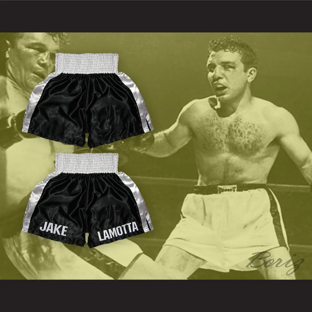 Jake LaMotta Black Boxing Shorts