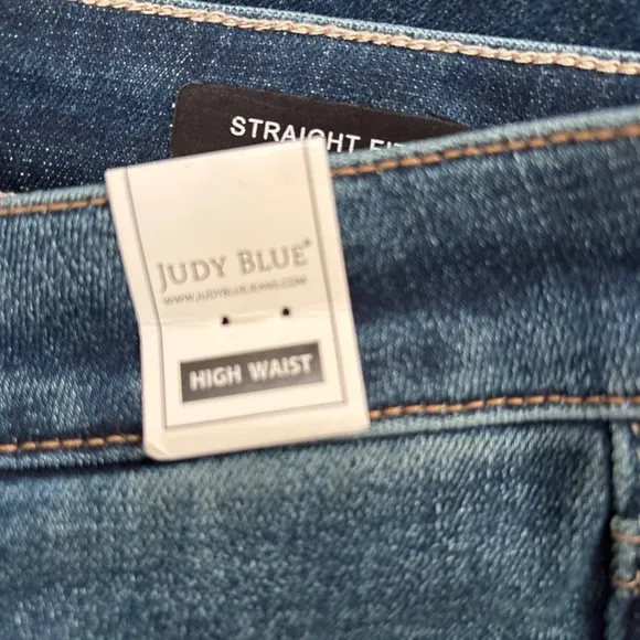 Judy Blue High Waist Tummy Control Classic Straight Leg Jeans Size 11/30…