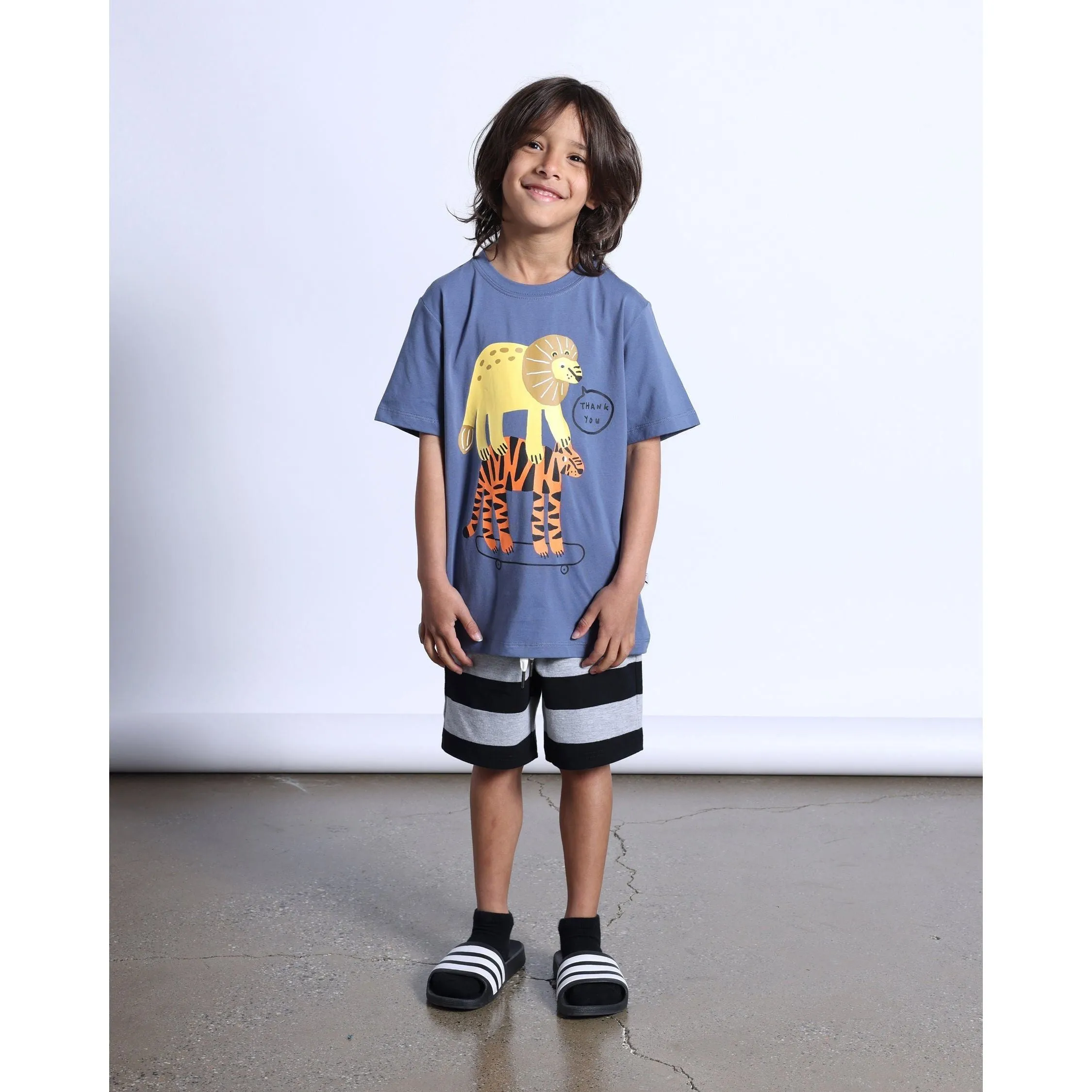 Jungle Skaters Tee- Midnight