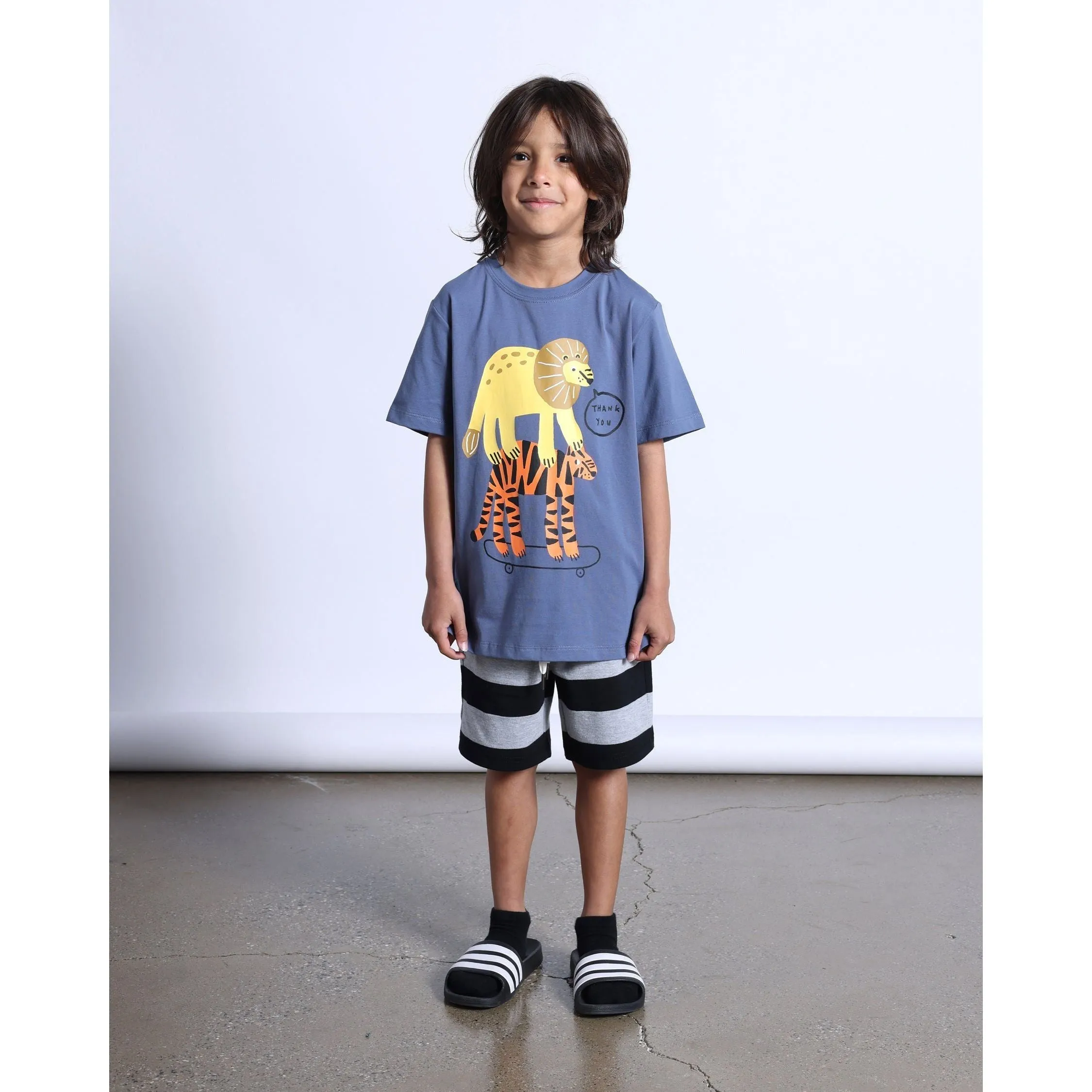 Jungle Skaters Tee- Midnight