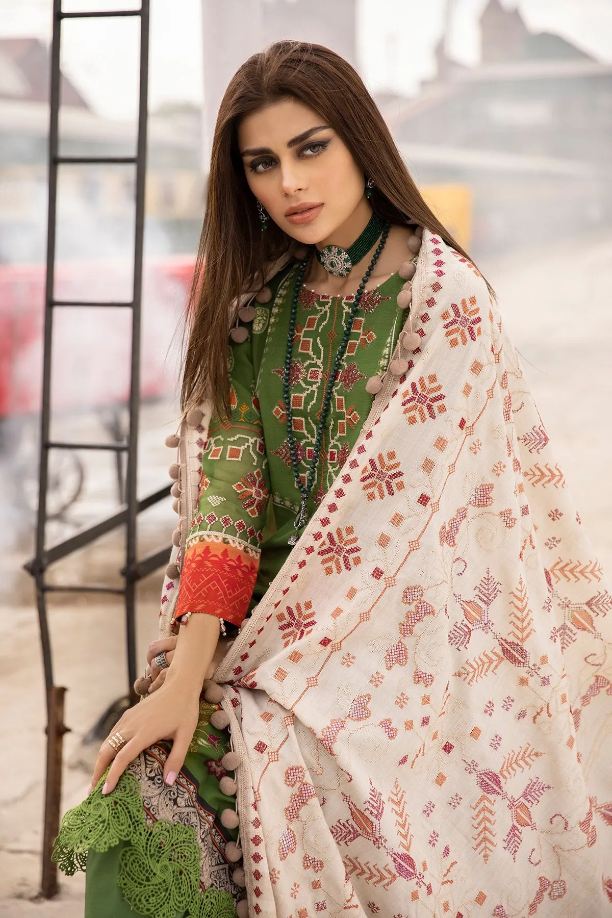 KASHMIRI | Nureh Maya Winter Khaddar Collection Vol 2 2021 | Unstitched Embroidered Khaddar Suits
