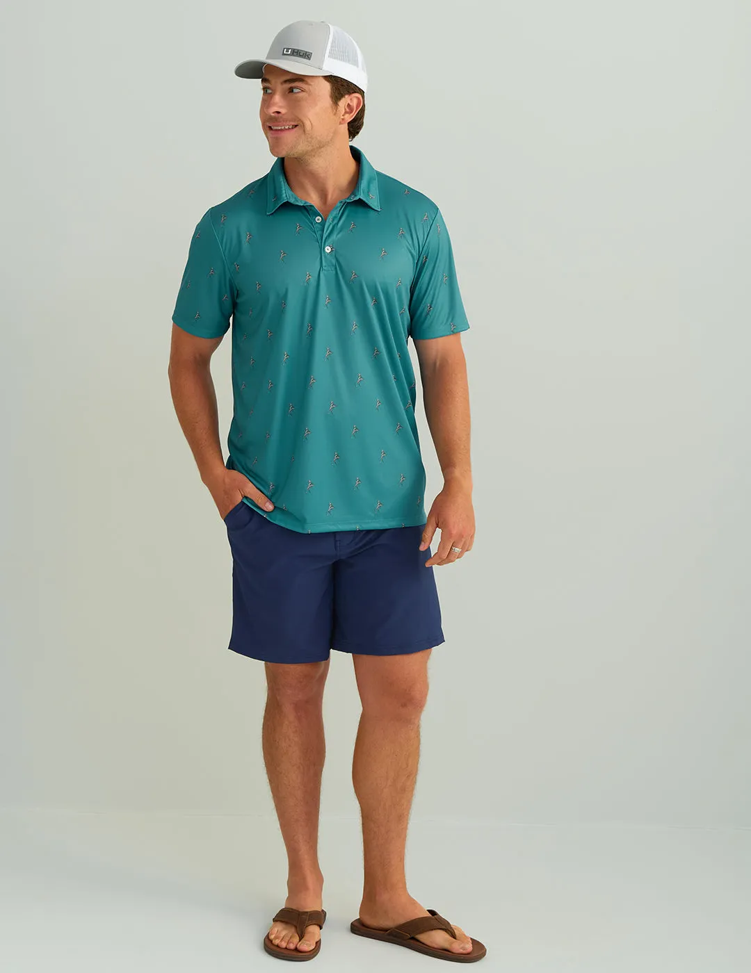 KC Print Pursuit Performance Polo