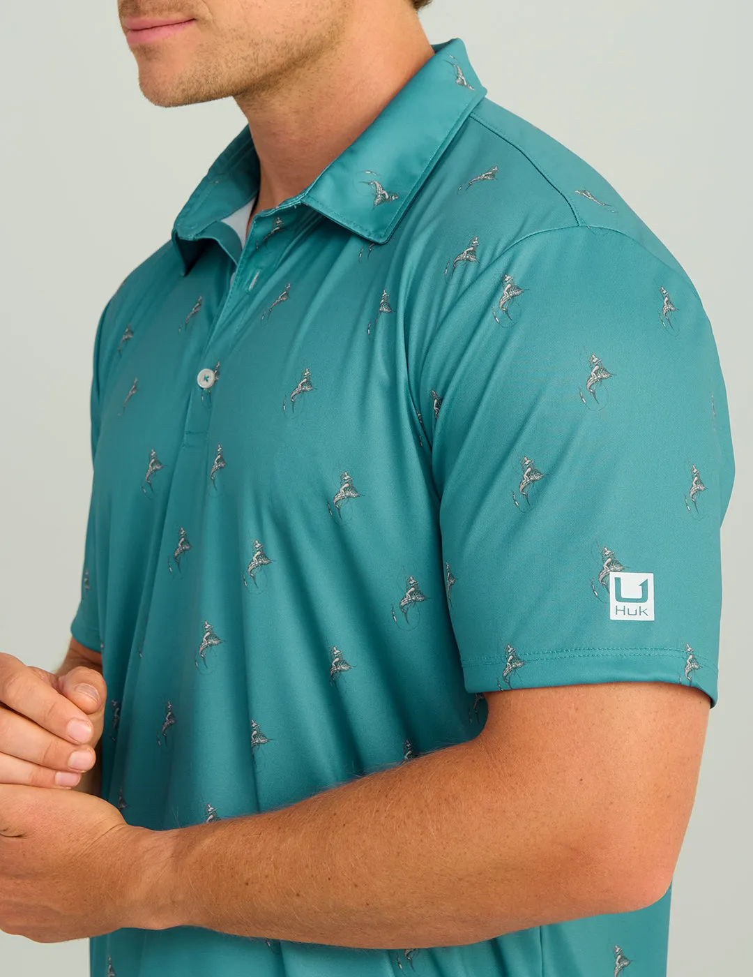 KC Print Pursuit Performance Polo